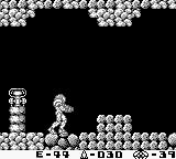 une photo d'Ã©cran de Metroid II - Return of Samus sur Nintendo Game Boy